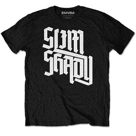 Eminem Koszulka Slim Shady Slant M Skie Musicwear T Shirty Bluzy