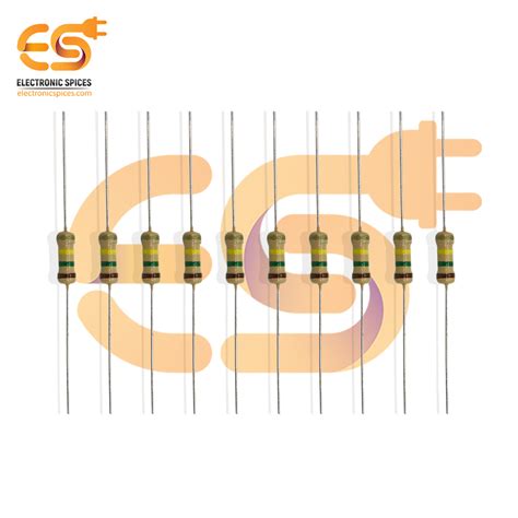 Buy K Ohm Watt Carbon Film Resistor Pack Of Pcs