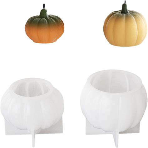 Amazon Pumpkin Candle Molds Halloween Pumpkin Silicone Mold For