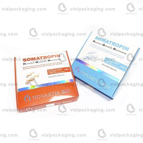 Vphpb Printing Somatropin Hgh Packaging Paper Box Vial Packaging