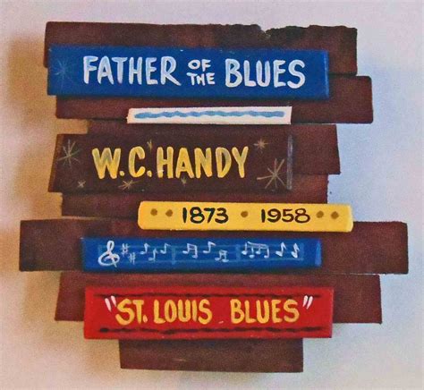 W. C. Handy Wall Plaque by George Borum