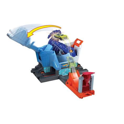 HOT WHEELS GBF PISTA T REX ATTACCO AL SUPERMERCATO HOT WHEELS