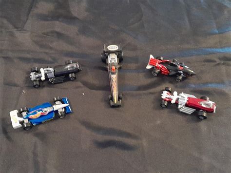 FIVE CLASSIC MATTEL HOT WHEELS RACING CARS FORMULA ONE AND MORE EstateSales Org