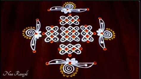 Daily Easy Melikala Muggulu Simple Sikku Kolam Rangoli Designs