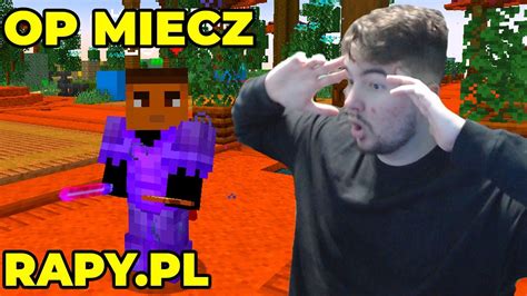 STWORZYŁEM NAJLEPSZY MIECZ W MINECRAFT BOXPVP RAPY PL YouTube