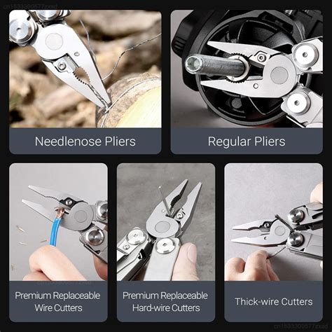 Xiaomi NexTool NE20120 Flagship Pro Multifunctional Tool 16-in-1 Dark ...