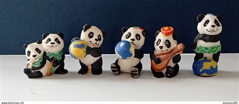 Animaux FEVE FEVES P TITS PANDAS MATS LOT DE FEVES