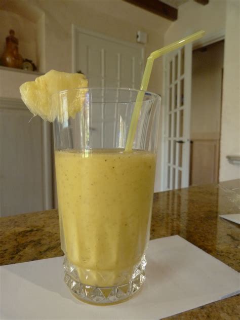 SMOOTHIE ANANAS MANGUE KIWI Recette Mangue Ananas Kiwi