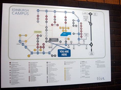 Campus Map Heriot Watt University Campus Map Angela Van Dyck Flickr