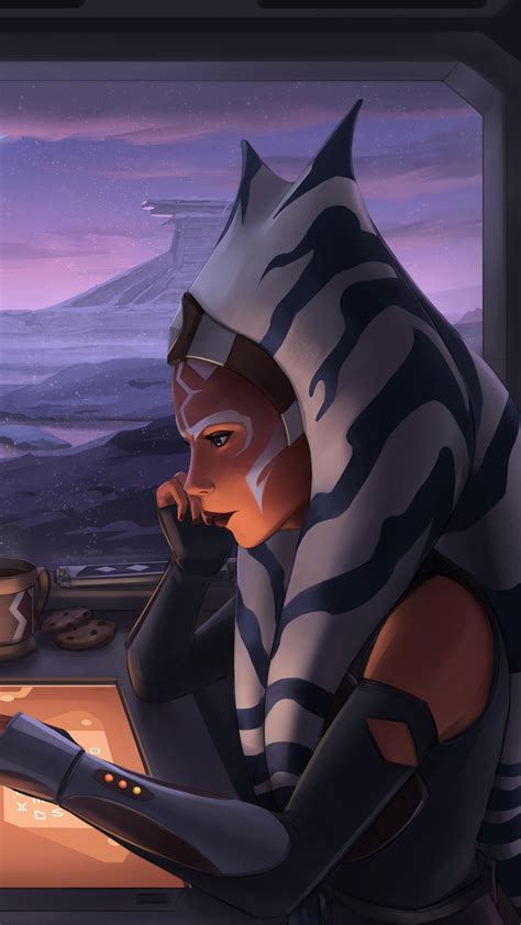 Ahsoka Ahsoka Tano Star Wars Movies Artist Artwork Digital Art Hd 4k Hd Wallpaper