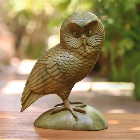 Owl Statue Seventreesculpture