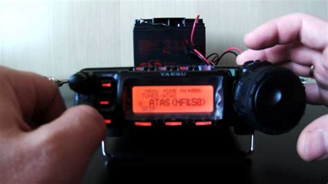 Yaesu Ft 857d и антенна Atas 120 Youtube