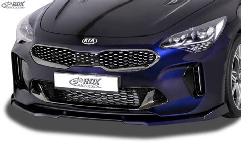 RDX Frontspoiler VARIO X für KIA Stinger CK Frontlippe Front Ansatz