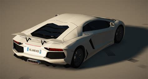 Lamborghini Aventador [replace Fivem Unlocked Z3d] Gta5