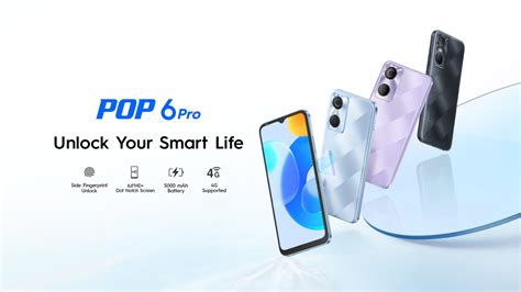 TECNO POP 6 Pro TECNO Global TECNO Smartphones