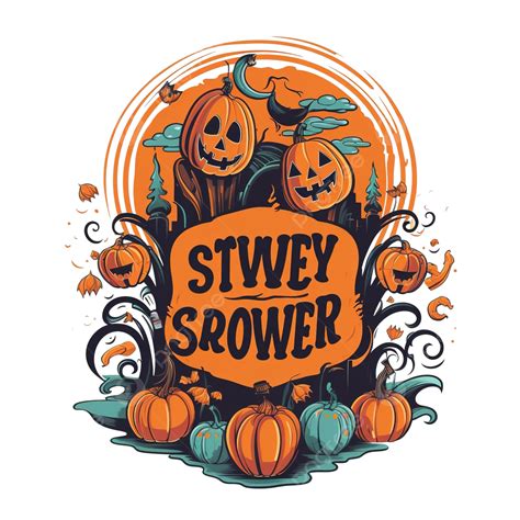 Groovy Style Sweet And Spooky Retro Halloween T Shirt Illustration Vintage T Shirt Design