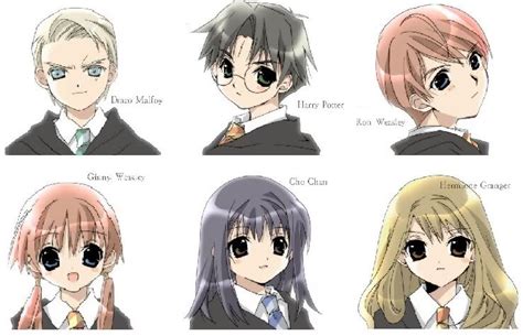 Harry Potter Anime Harry Potter Anime Fan Art 37386292 Fanpop