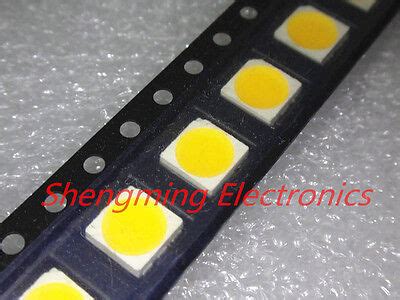 Pcs Warm White Smt Led Plcc Chips Smd Led Mid Power