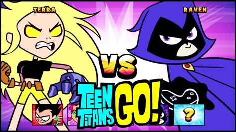 Teen Titans Go Jump Jousts Terra Beast Boy Vs Robin Raven Starfire