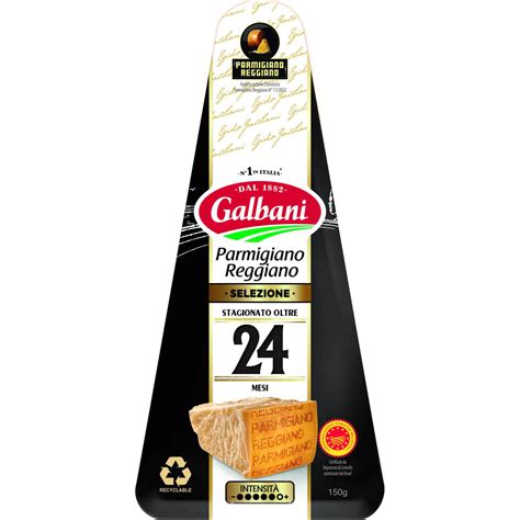 Queijo Parmigiano Reggiano DOP 24 Meses De Cura Galbani Emb 150 Gr