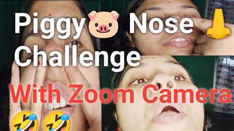 Piggy🐷 Nose👃 Challenge💪 Most Request Video🤣 Funny Video🤣🤣 Funny