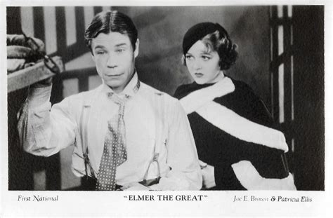 Joe E Brown And Patricia Ellis In Elmer The Great 1933 A Photo On