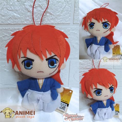 Rurouni Kenshin Samurai X Plush Doll Toy Set Of Aoshi Shinomori