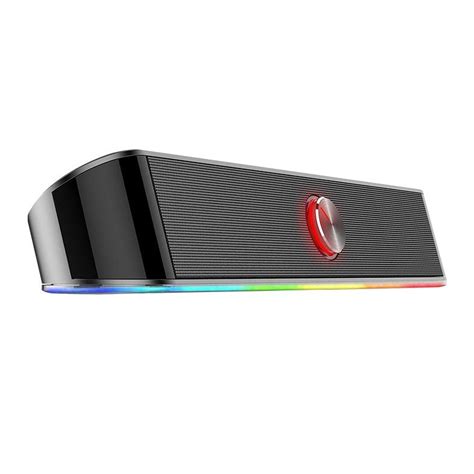 Soundbar Gamer Redragon Adiemus RGB USB Preto, GS560 | Pichau