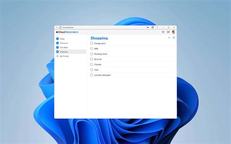 How To Use Apple Reminders In Windows