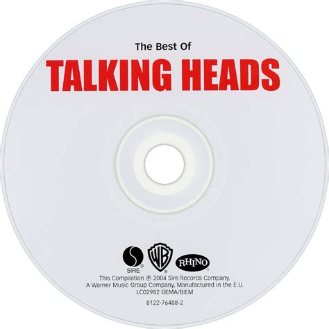 Talking Heads The Best Of Talking Heads