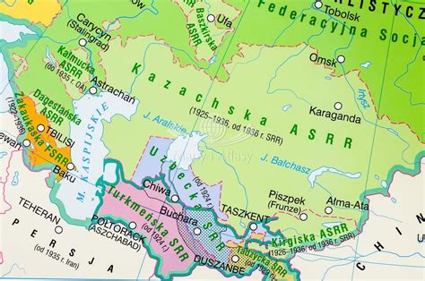 I wojna światowa w Europie Rewolucja w Rosji Dwustronna mapa ścienna