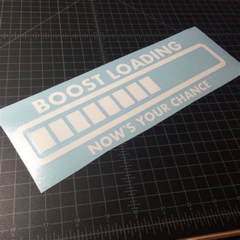 Boost Loading Large Sticker Sticker Boost