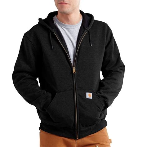 Carhartt Rain Defender Rutland Full Zip Hooded Sweatshirt Mens