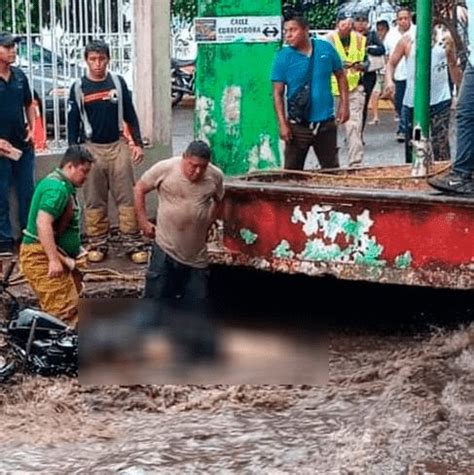 Muere Motociclista Al Ser Arrastrado Por La Corriente De La Lluvia En