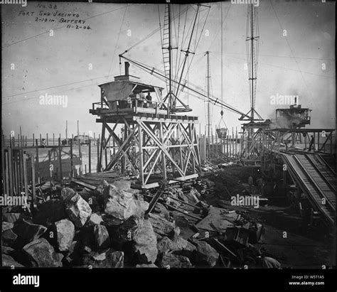 No 32 Fort San Jacinto 2 10 In Battery Stock Photo Alamy