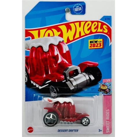 HKJ Машинка металлическая игрушка Hot Wheels коллекционная модель DESSERT DRIFTER красный