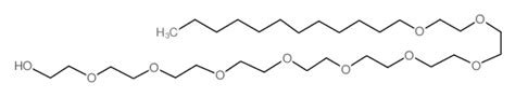 Ethoxylated Alcohol Chemical Structure