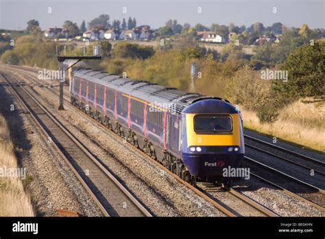 A First Great Western HST on the former Great Western mainline near ...