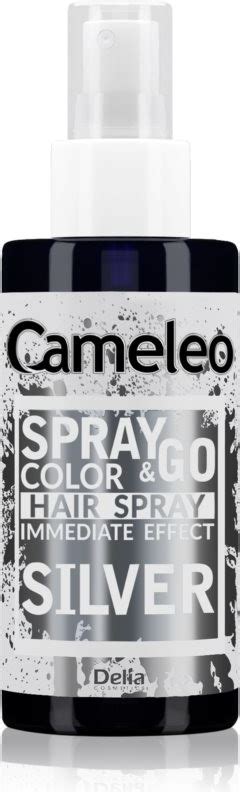 Delia Cameleo Spray Go tónující sprej na vlasy Silver 150 ml od 60 Kč