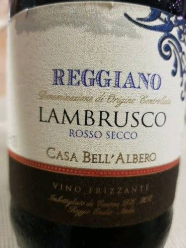 Casa Bell Albero Lambrusco Reggiano Rosso Secco Vivino