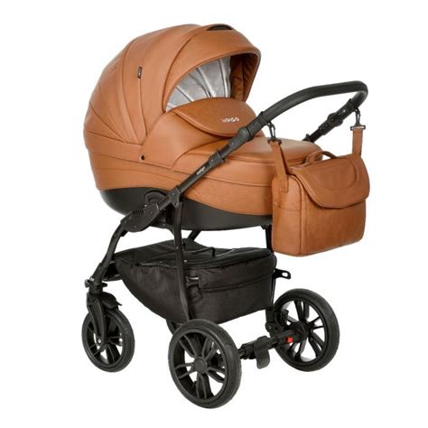 Indigo Special 3in1 multifunkciós eco bőr babakocsi - barna - eMAG.hu