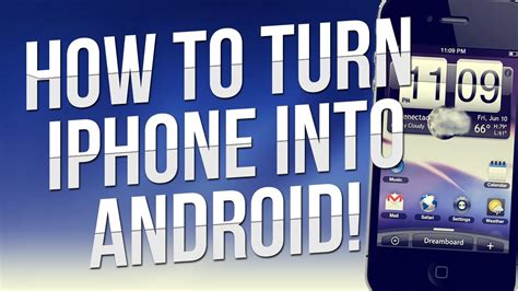 How To Turn Your Iphone Into An Android Phone W Cydia All Versions