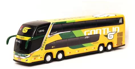 Brinquedo Miniatura Ônibus Viação Gontijo Unique 30cm Parcelamento