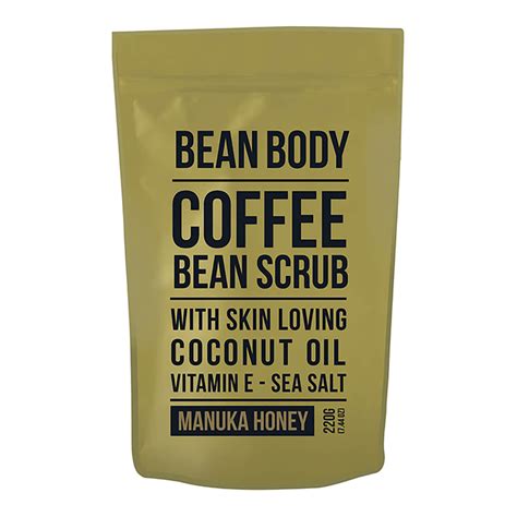 Bean Body Coffee Bean Scrub 220g Manuka Honey Lookfantastic