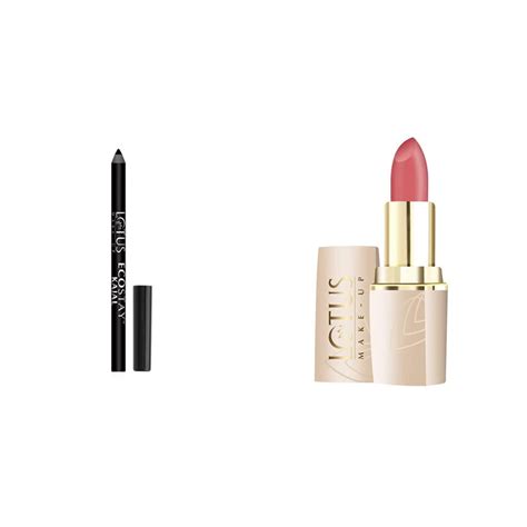 Buy Lotus Herbals Ecostay Kajal 1 2g And Lotus Make Up Pure Colors