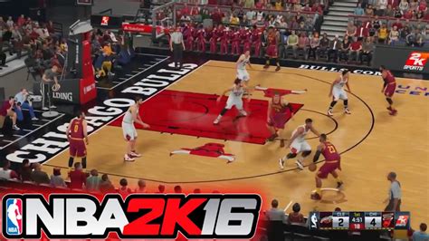 Nba K Official Gameplay Bulls Vs Cavs Lebron James In Nba K