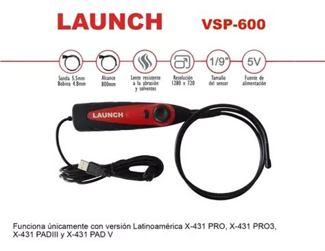 Camara Inspecci N Digital Videoscopio Automotriz Launch En Venta En