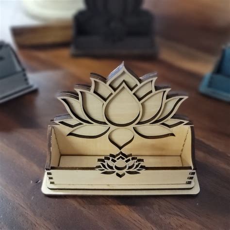 Lotus Business Card Template Etsy