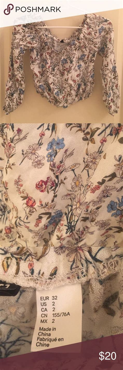 Sold Floral Peasant Blouse