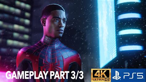 Spider Man Miles Morales Fidelity Mode Gameplay On Playstation 5